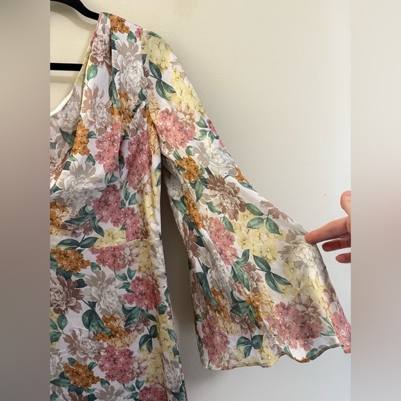 NWT‎ Sachin & Babi Keely One Sleeve Maxi Dress in Antique Bouquet - 2 - Picture 5 of 14